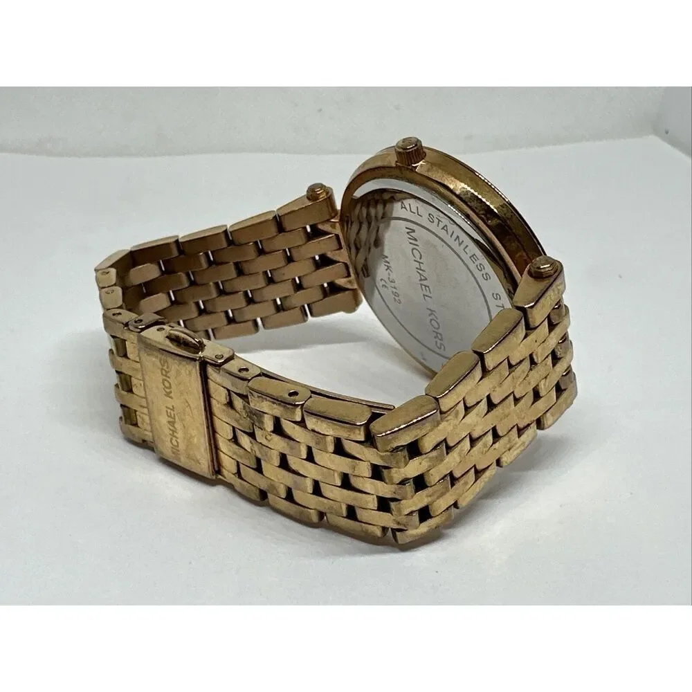 Michael Kors Darci MK3192 Women's Rose Gold Analog Dial Quartz Wrist Watch NUL23